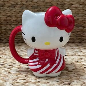 Hello Kitty Peppermint‎ Candy Cane Christmas Mug